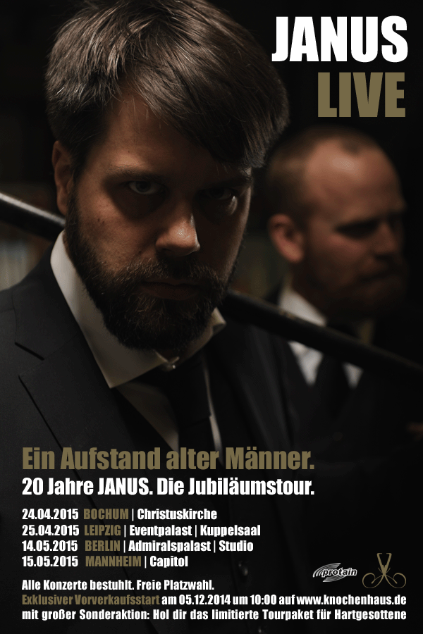 JANUS - "Ein Aufstand alter Männer" Tour 2015